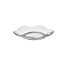 Smør tallerken, glas, Ø10 cm