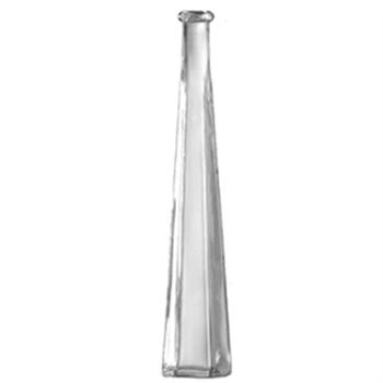 Flaske vase Sita klar glas H32cm