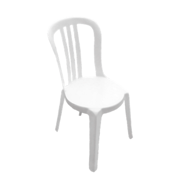 hvide stabel stole